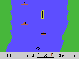 River Raid screenshot 4 for Colecovision